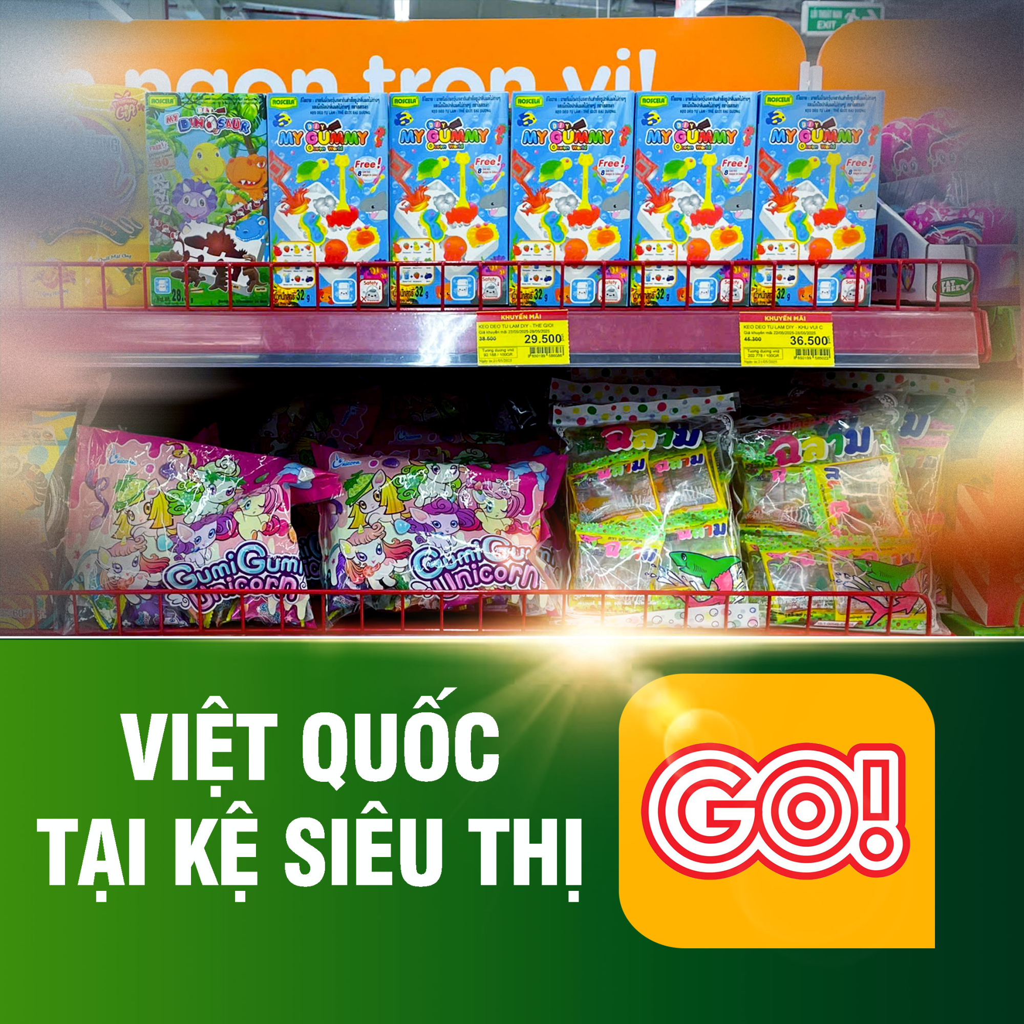 Siêu thị GO đối tác lâu năm của Việt Quốc